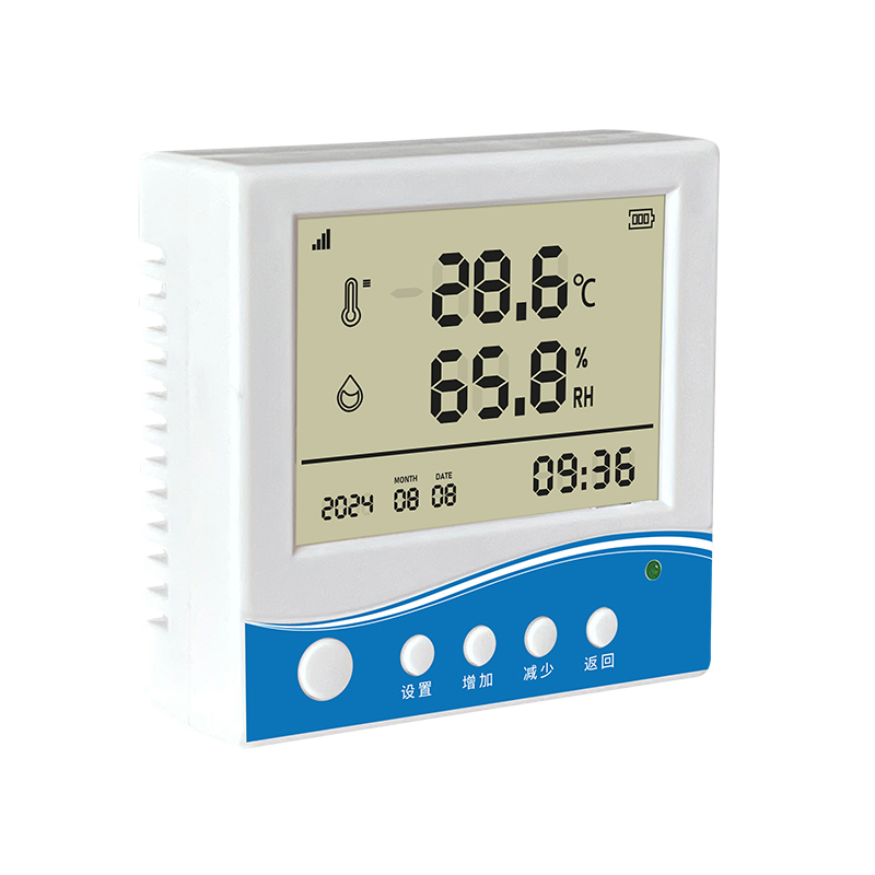 室内空气温湿度检监测仪86型智能传感器大屏幕数显电子温度计电池